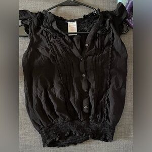 Gothic lace halter top thing 3for20